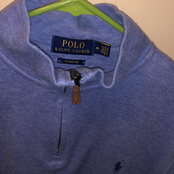 Polo RL Quarter Zip Sweater - Picture 2 of 4